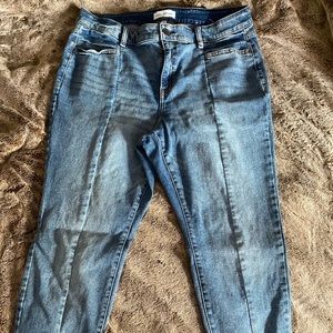 Lane Bryant, plus size, High-rise skinny jeans